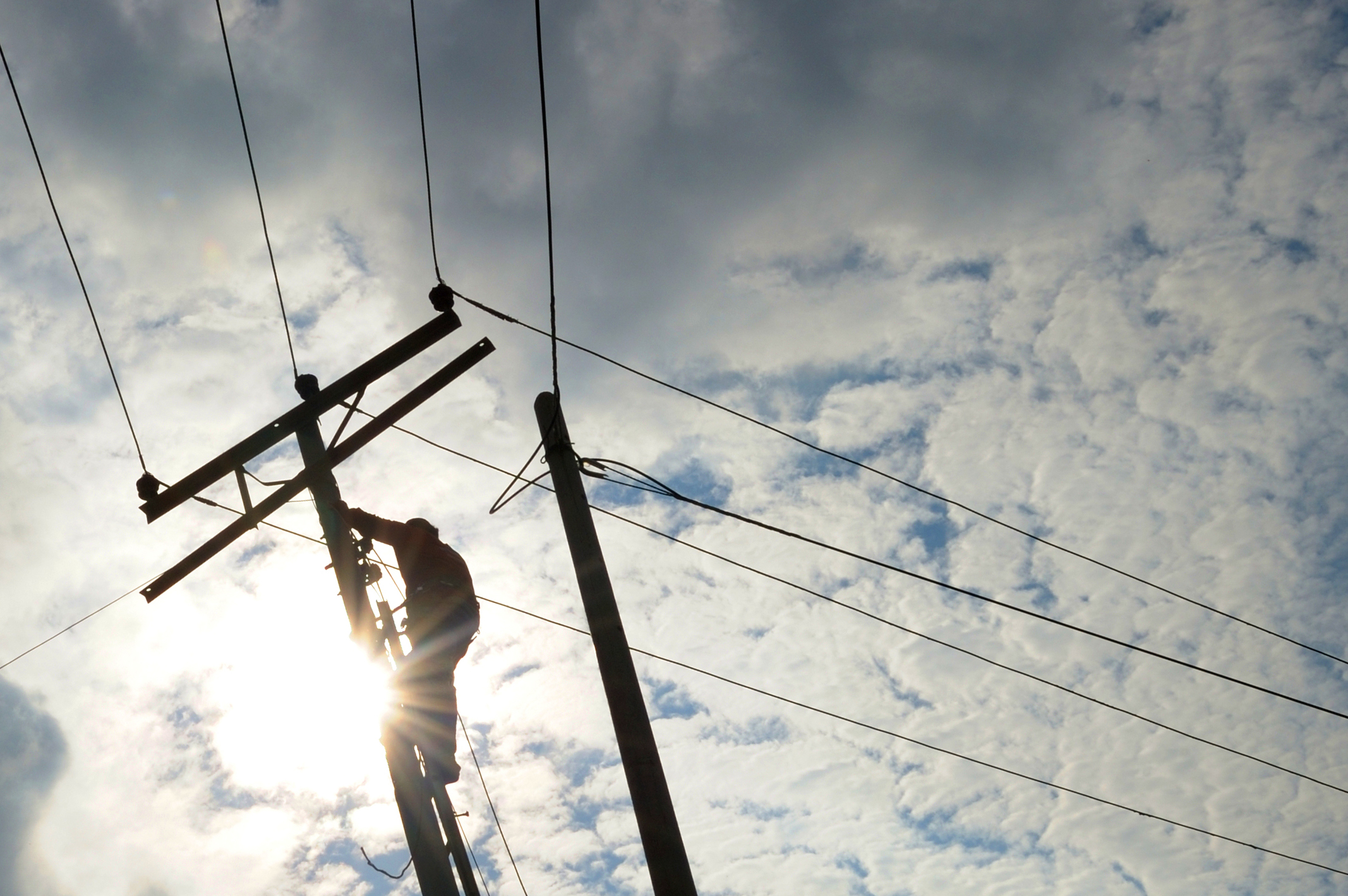 Power line repair